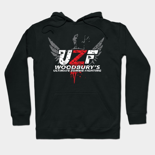 Zombie UFC Hoodie by GreenHRNET